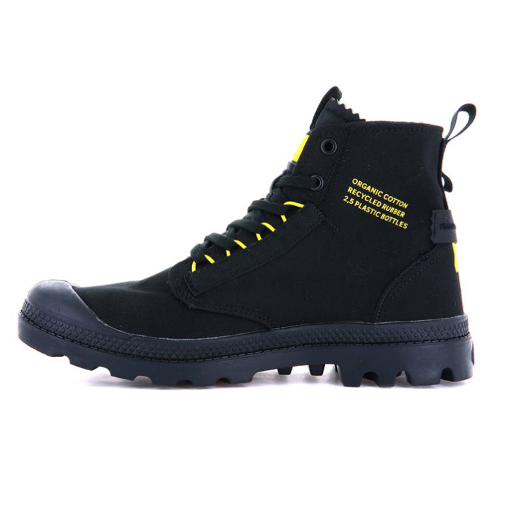 Dámské Boty Palladium Pampa Hi Re-craft Černé | CZ KEM-10B